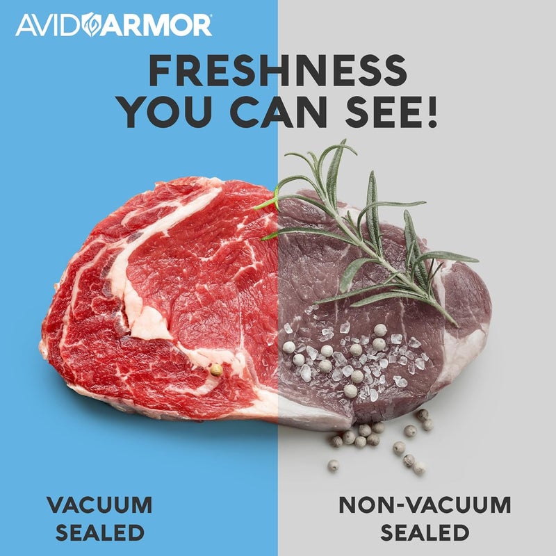Avid Armor – Chamber Machine Pouches 3.5mil, Pre-Cut Chamber Vacuum Sealer Bags, Heavy Duty Seal Pouch, BPA-Free Chamber Sealer, Assorted Size Pack, 6"x10", 8"x10", 11"x10" - Pack of 300 - Image 4